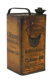 OILZUM CARBONLESS GAS ENGINE CYLINDER OIL ONE GALLON CAN