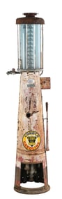 GILBERT & BARKER MODEL #176 10 GALLON VISIBLE GAS PUMP