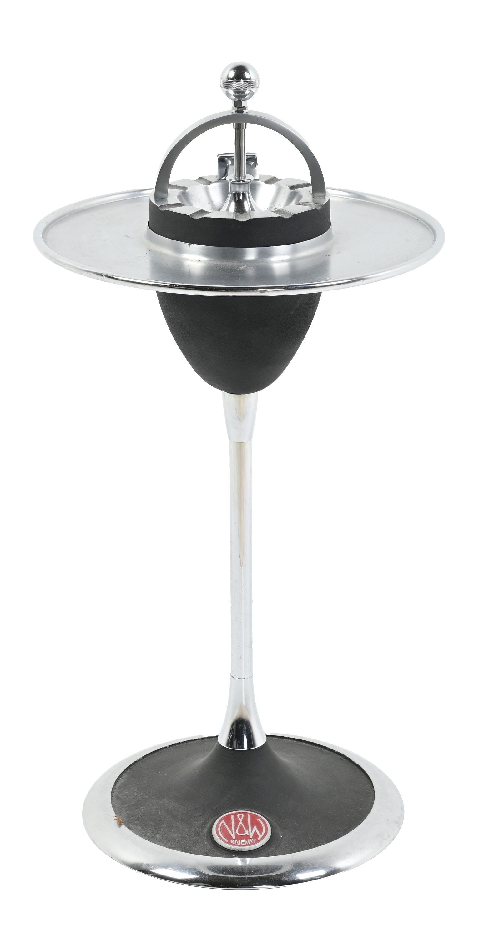 N&W RAILROAD PARLOR CAR SMOKE/DRINK STAND (1 of 3)