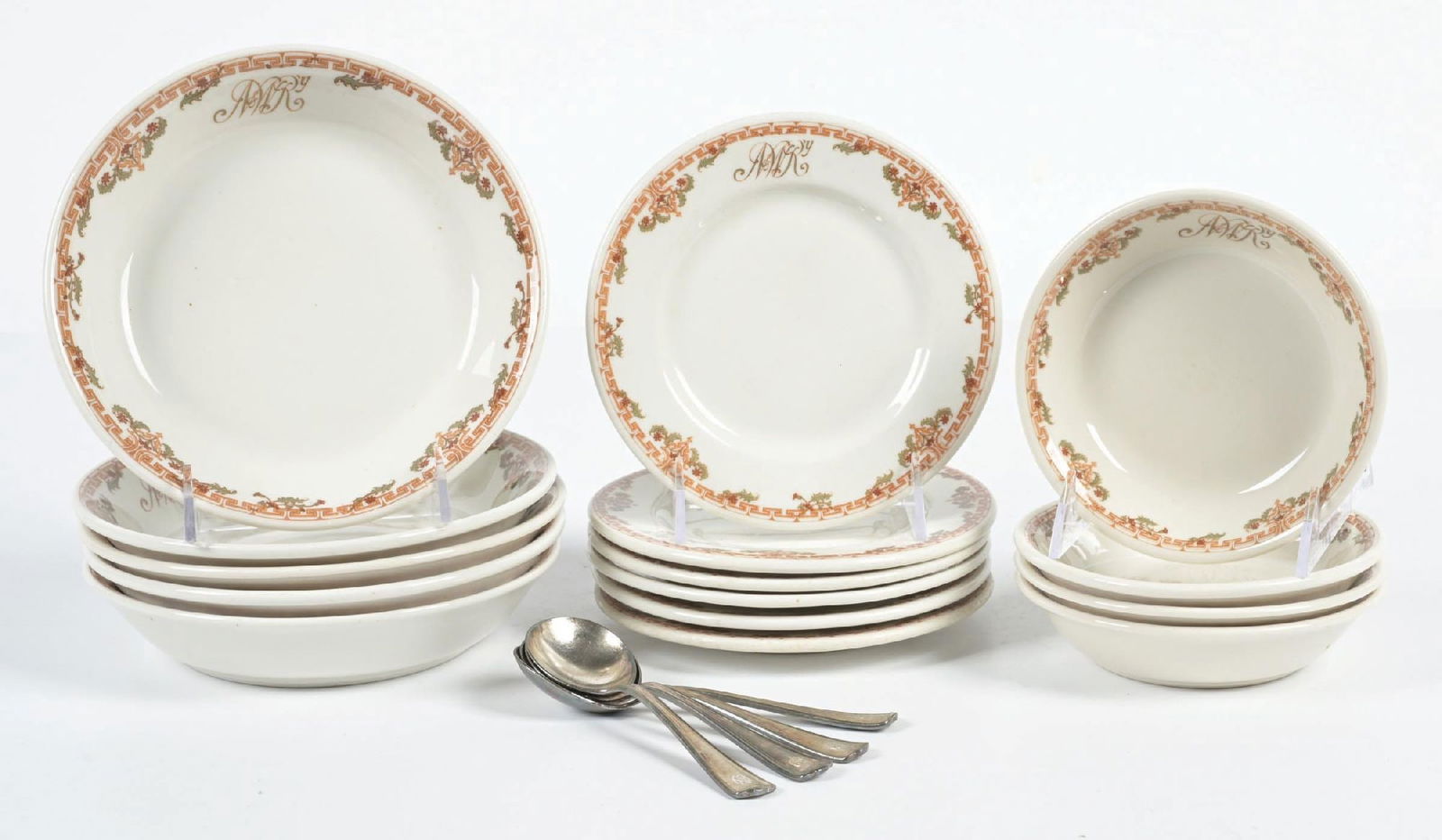 LOT OF N&W DINING CAR CHINA (1 of 5)