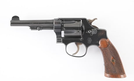 (C) SMITH & WESSON .38 S&W REGULATION POLICE DOUBLE ACTION REVOLVER.