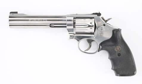 (M) SMITH & WESSON 617-6 DOUBLE ACTION REVOLVER.