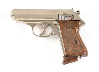 (C) PRE-WAR WALTHER PPK .32 ACP SEMI-AUTOMATIC PISTOL.