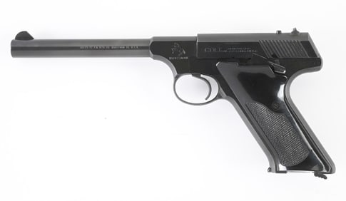 (C) COLT HUNTSMAN SEMI-AUTOMATIC .22 PISTOL.