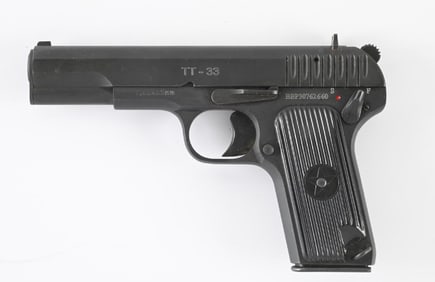 (M) PAKASTANI BADAR & BROTHERS TT 33 SEMI-AUTOMATIC PISTOL.