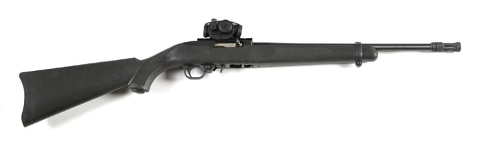(M) RUGER 10/22 TACTICAL SEMI-AUTOMATIC RIFLE.