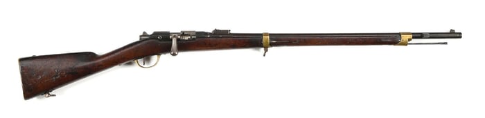 (A) FRENCH 1874/M80 MLE BOLT ACTION CAVALRY RIFLE.