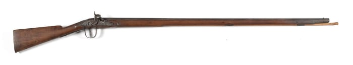 (A) PERCUSSION NORTHWEST TRADE GUN BY BARNETT.