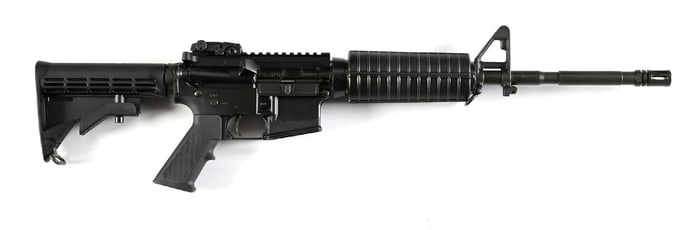 (M) COLT MODEL LE6920 SEMI-AUTOMATIC M4 CARBINE WITH BOX.
