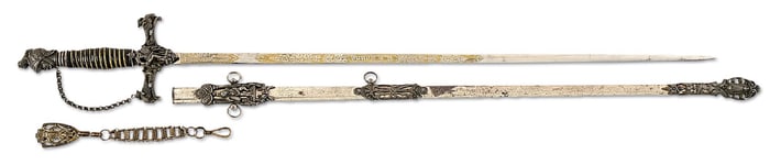 KNIGHTS OF PYTHIAS SWORD.