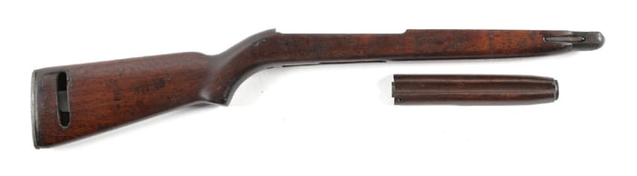 ORIGINAL M1 CARBINE SAGINAW HIGH WOOD STOCK.
