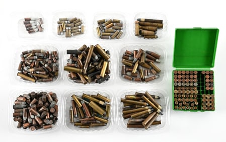 GREAT LOT OF ANTIQUE AMMUNITION.