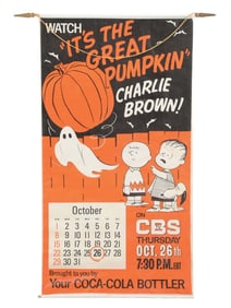 GREAT PUMPKIN COCA-COLA HALLOWEEN CALENDAR