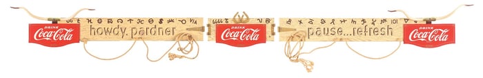 COCA-COLA WESTERN-THEMED FESTOON
