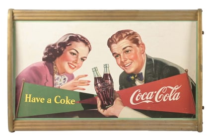 COCA-COLA "HAVE A COKE" POSTER SIGN