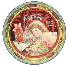 1901 COCA-COLA SERVING TRAY