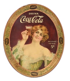 1907 COCA-COLA SERVING TRAY