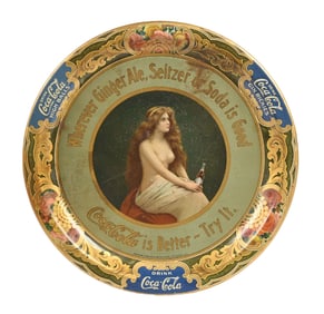 COCA-COLA "IS BETTER - TRY IT" TOPLESS TRAY