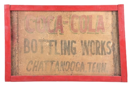 COCA-COLA BOTTLING WORKS SIGN