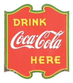 DRINK COCA-COLA FLANGE SIGN