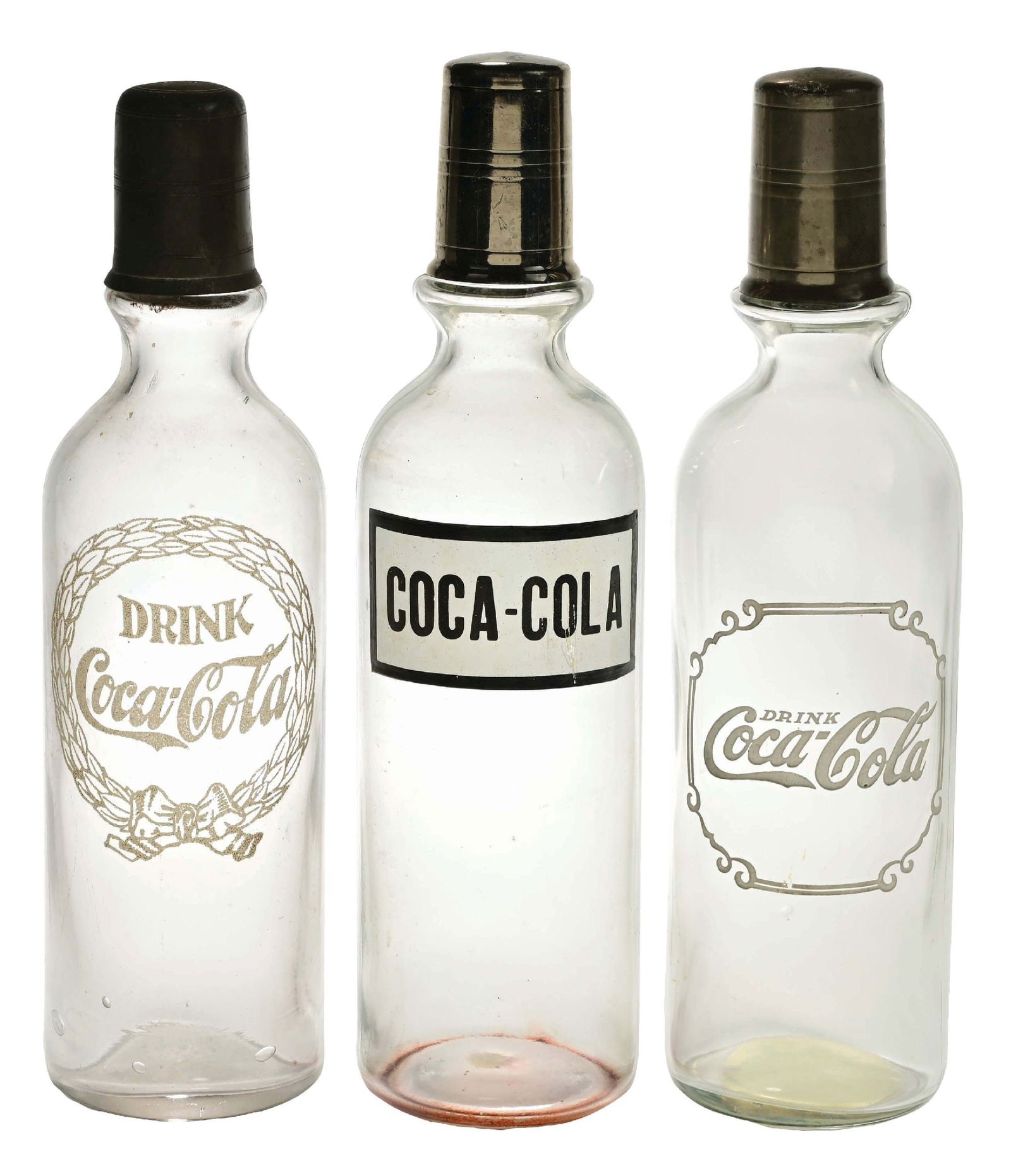COLLECTION OF 3 COCA-COLA SYRUP BOTTLES (1 of 10)