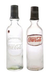 COLLECTION OF 2 COCA-COLA SYRUP BOTTLES