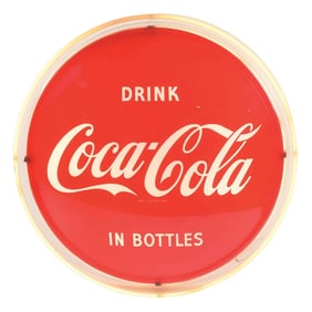 DOUBLE-SIDED DRINK COCA-COLA LIGHT-UP HALO SIGN