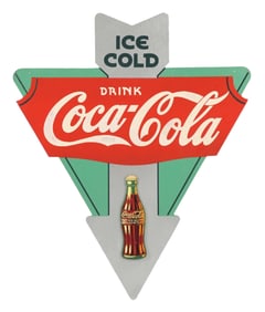 KAY DISPLAYS COCA-COLA TRIANGLE SIGN