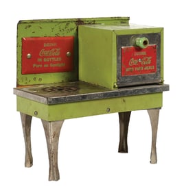 COCA-COLA TOY STOVE "PURE AS SUNLIGHT"