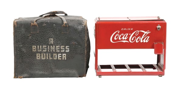 COCA-COLA WESTINGHOUSE SALESMAN SAMPLE COOLER KIT