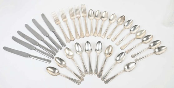 COLLECTION OF 31 COCA-COLA SILVERWARE