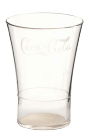 COCA-COLA FLARED DRINKING GLASS