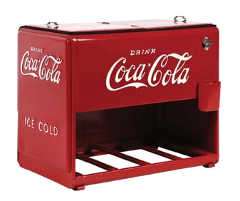 COCA-COLA WESTINGHOUSE SALESMAN SAMPLE COOLER