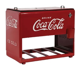 COCA-COLA WESTINGHOUSE SALESMAN SAMPLE COOLER