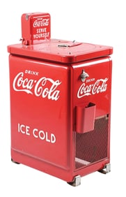 COCA-COLA WESTINGHOUSE VENDING COOLER