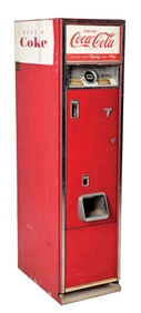 CAVALIER COCA-COLA VENDING MACHINE