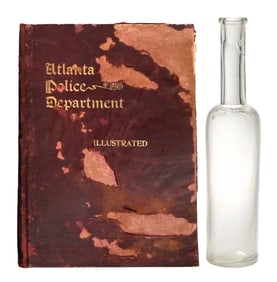 OUTSTANDING PEMBERTON'S WINE COCA ORIGINAL BOTTLE
