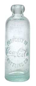 COCA-COLA GLASS BOTTLE