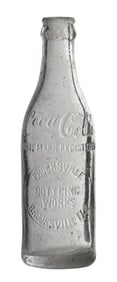 COCA-COLA BROOKSVILLE, FL. GLASS BOTTLE