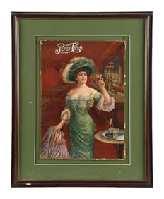 1909 PEPSI-COLA CALENDAR TOPPER