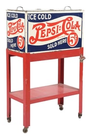 PEPSI-COLA CHEST COOLER