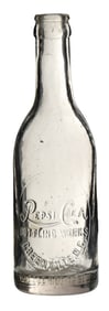 PEPSI-COLA GREENVILLE, NC EMBOSSED BOTTLE
