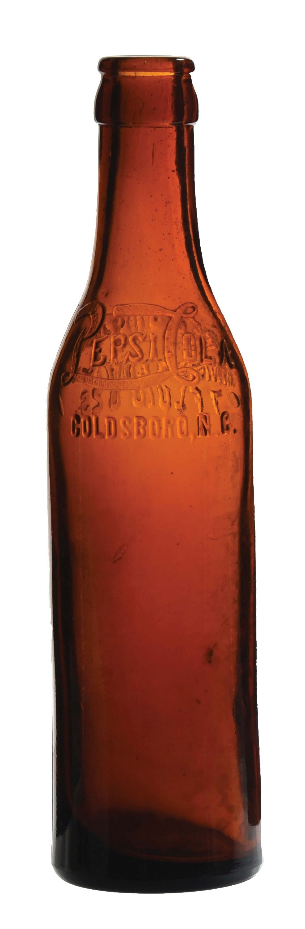PEPSI-COLA GOLDSBORO, NC. GLASS BOTTLE (1 of 7)