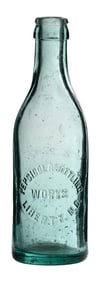 PEPSI-COLA LIBERTY, NC GLASS BOTTLE