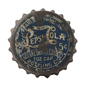 PEPSI-COLA CHARLOTTESVILLE, VA BOTTLE CAP