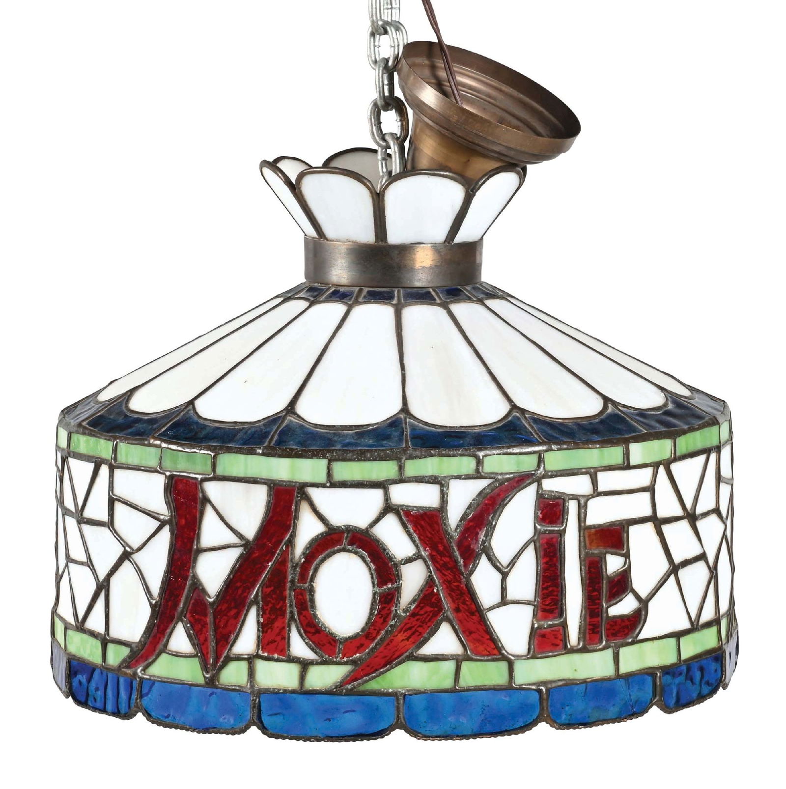 MOXIE STAINED GLASS LAMP SHADE (1 of 4)