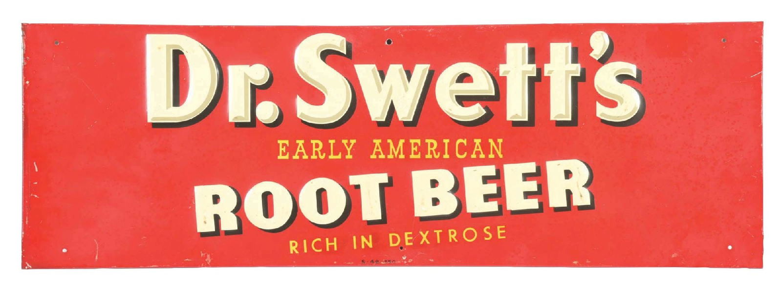 DR SWETT'S ROOT BEER SIGN (1 of 2)
