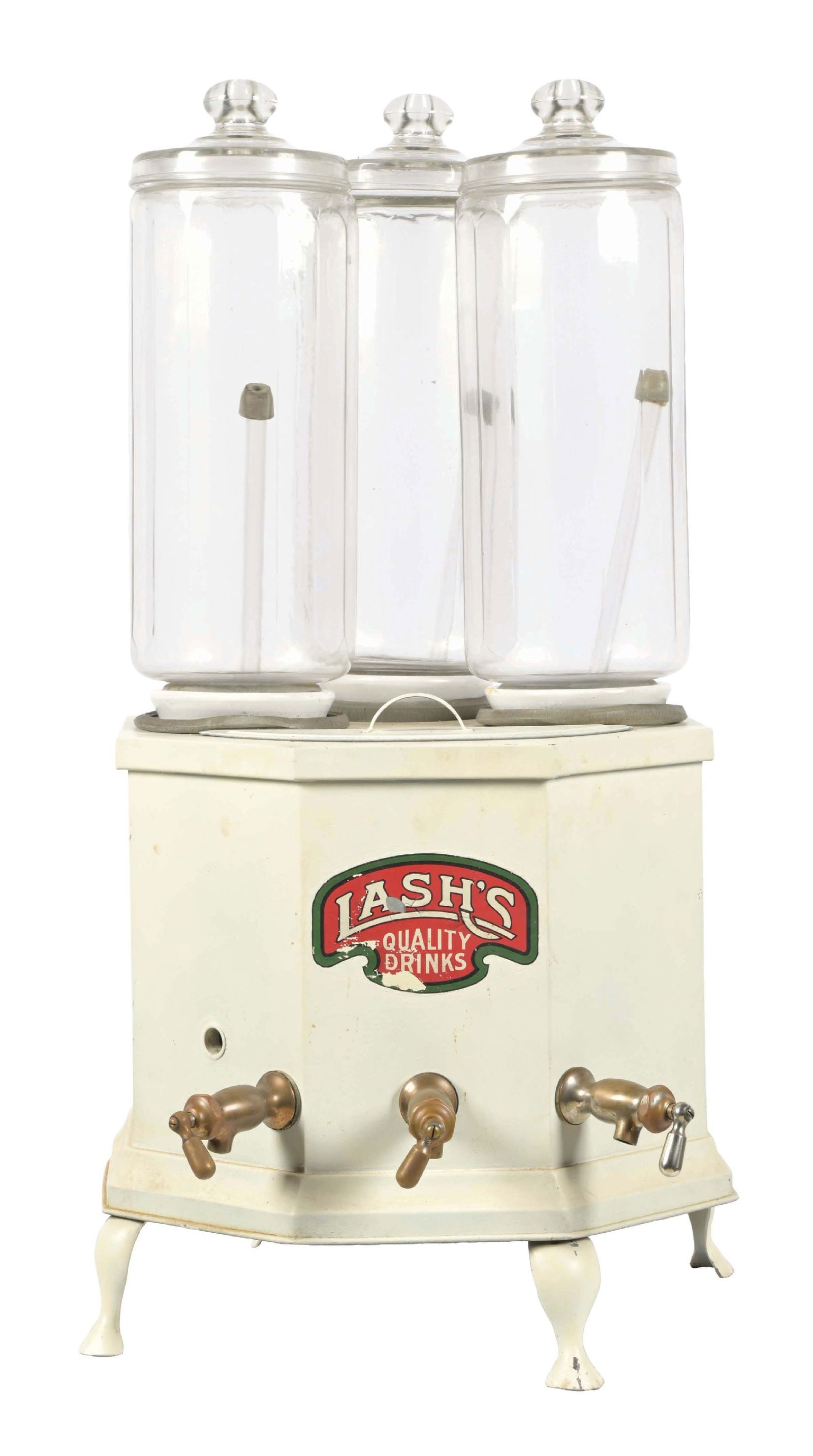 ORIGINAL COUNTERTOP SYRUP DISPENSER FOR LASH'S QUALITY DRINKS (1 of 4)