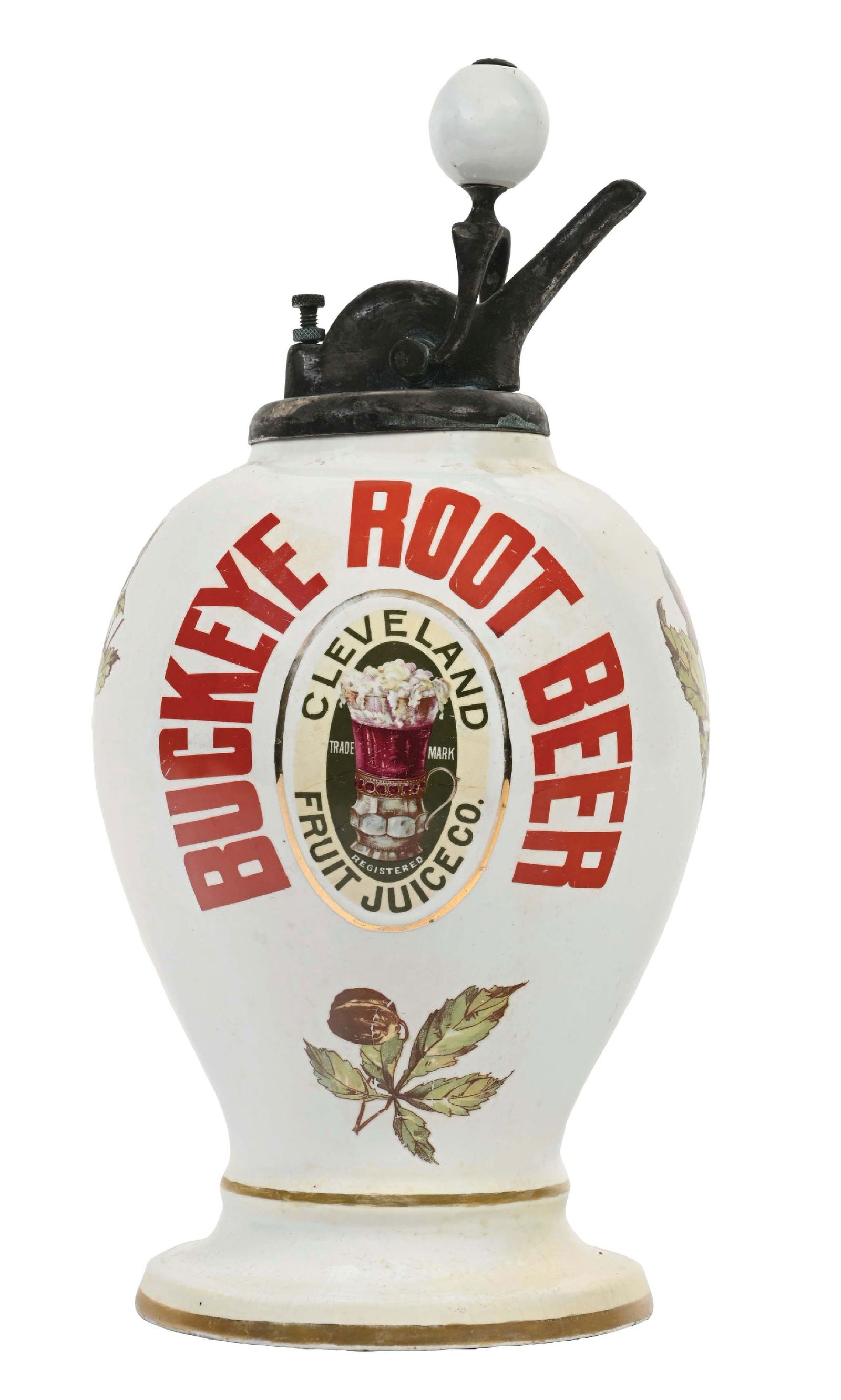 BUCKEYE ROOT BEER SYRUP DISPENSER (1 of 5)