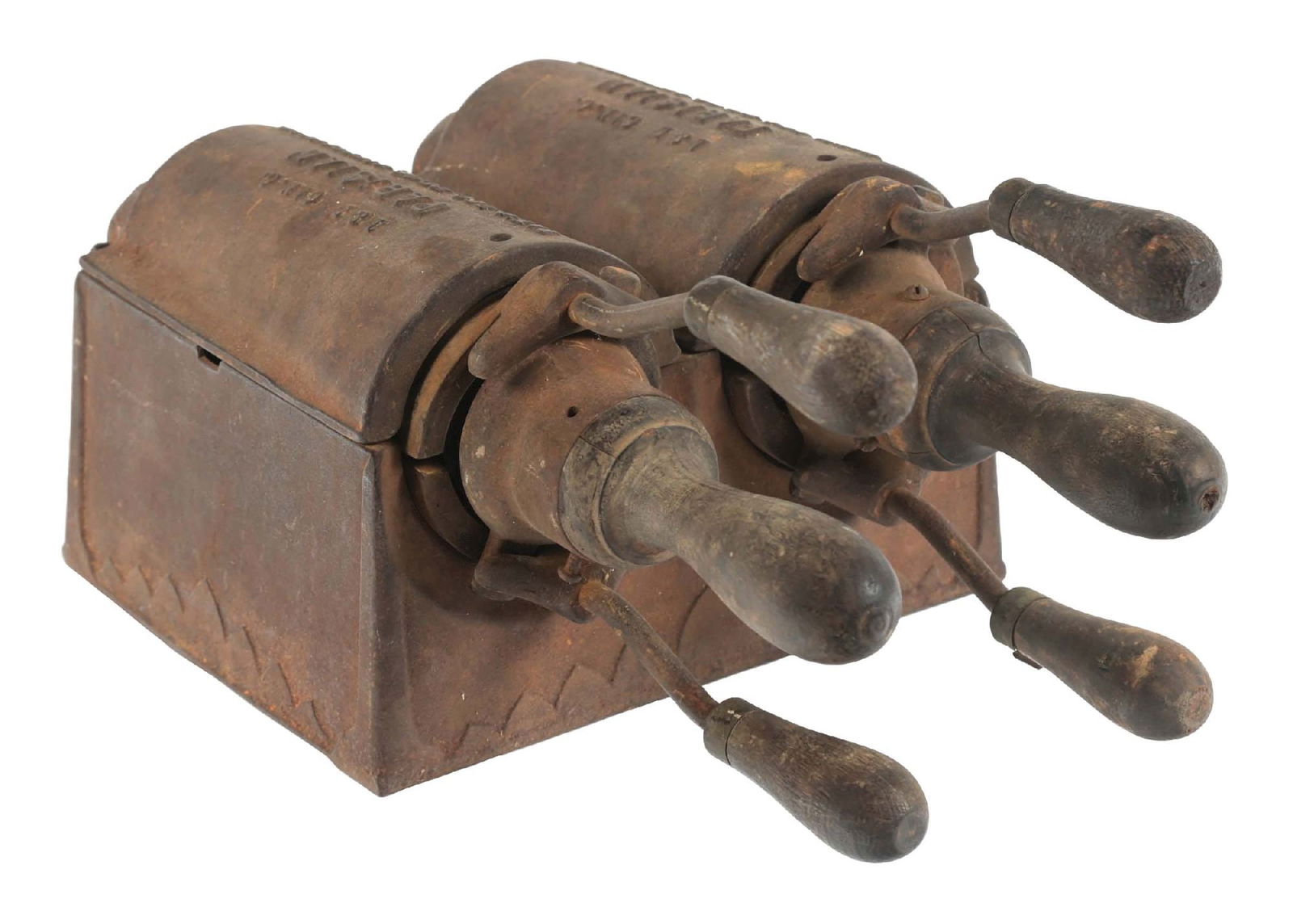 CAST IRON PARISIAN ICE CREAM CONE MOLDS (1 of 5)